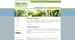 Desktop Screenshot of mattielo.com.br